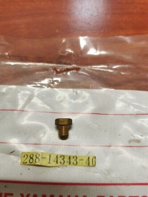 NOS Yamaha DT50MX GT1 GT80 GTM80X GTMX MX80 MAIN JET #92 288-14343-46-00 Y123