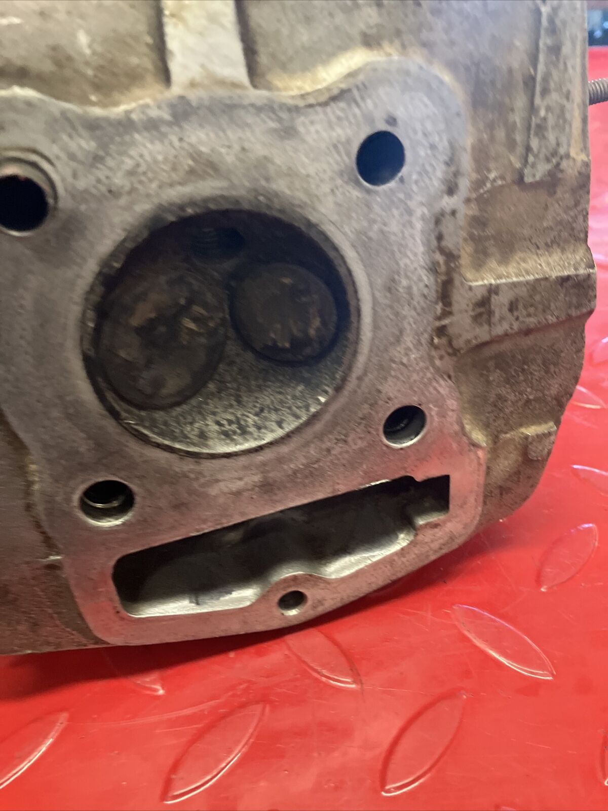 Honda XL100 1974 cylinder head 1975