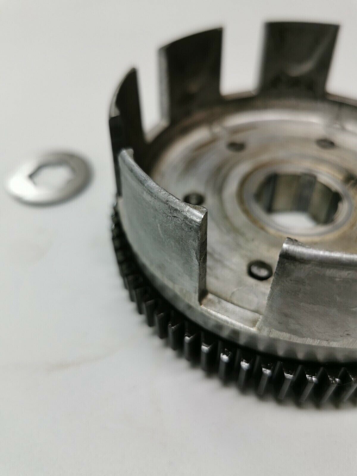 Honda XL100 1977 complete clutch outer center hub basket plate 22100-324-000