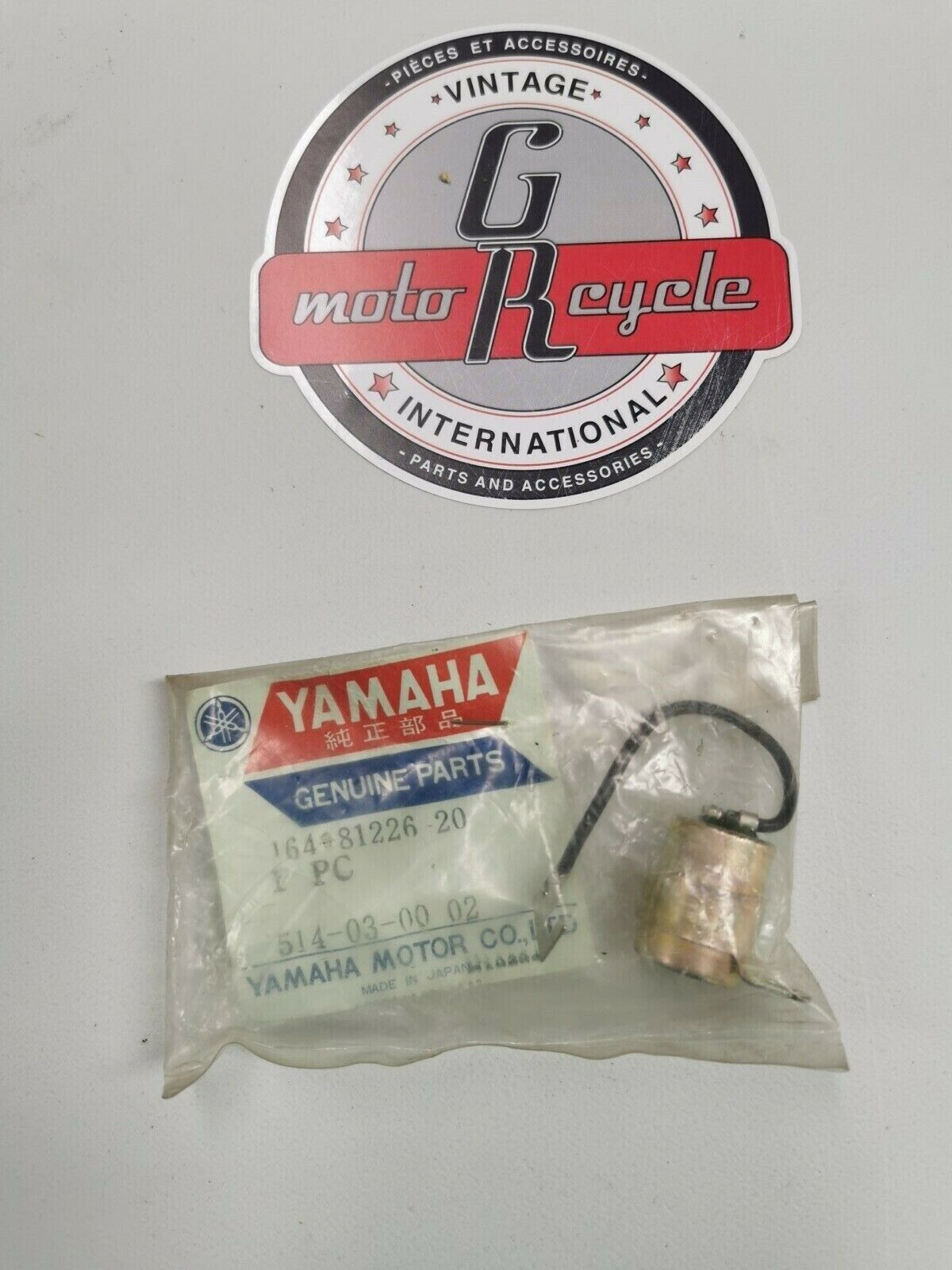 NOS Yamaha CONDENSER (L.H.) 164-81226-20-00 Y1