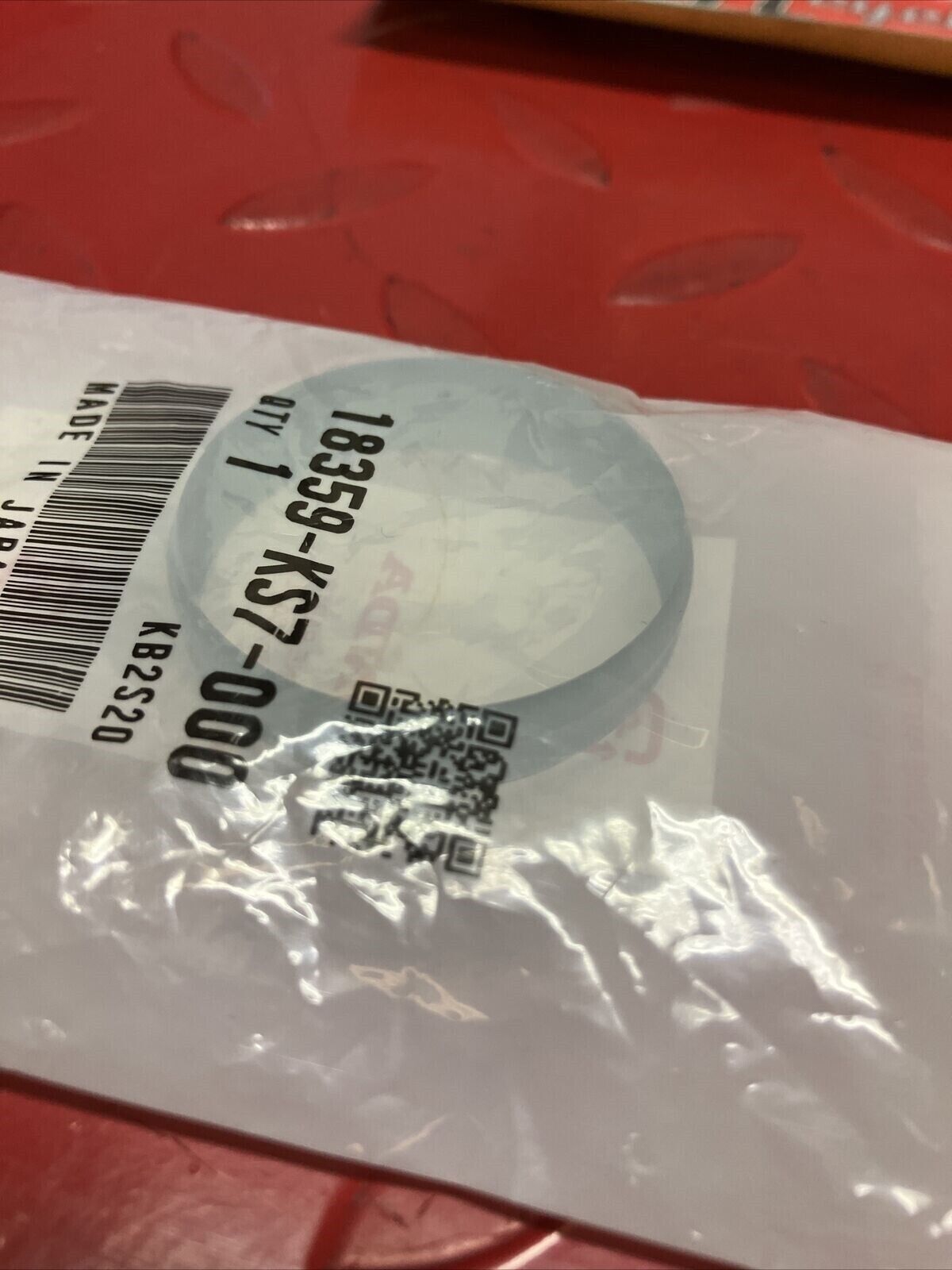 NEW HONDA CR125R 90-2000 CR250R 86-91 EXHAUST MANIFOLD SEAL 18359-KS7-000 H100