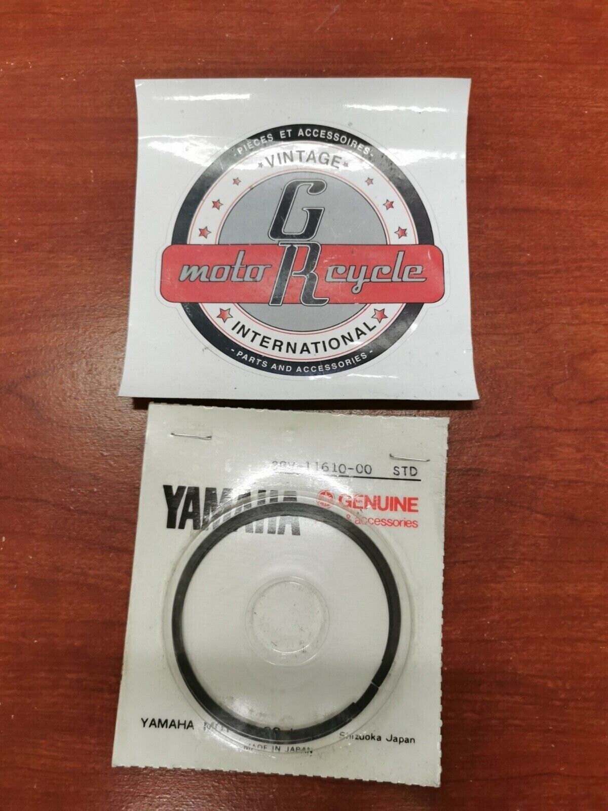 NOS Yamaha 1985 YTZ250 PISTON RING SET STD 38V-11610-00-00 Y86