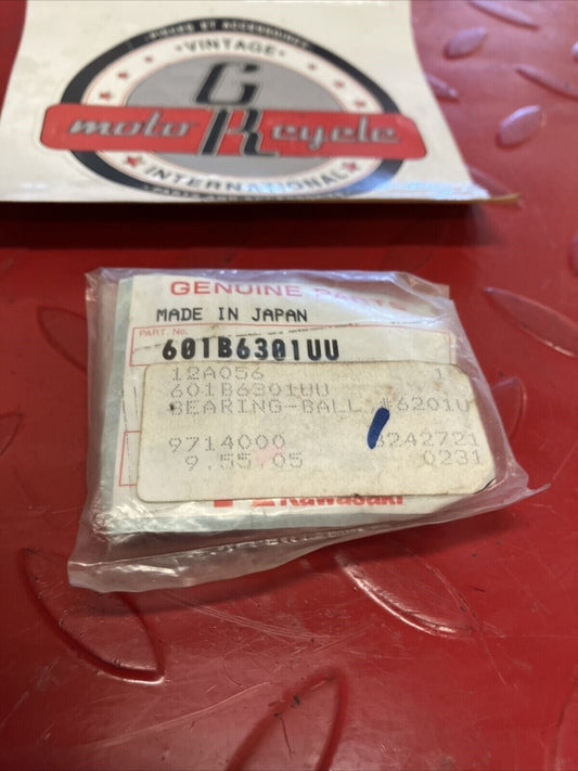 NOS KAWASAKI BEARING 601B6301UU K11