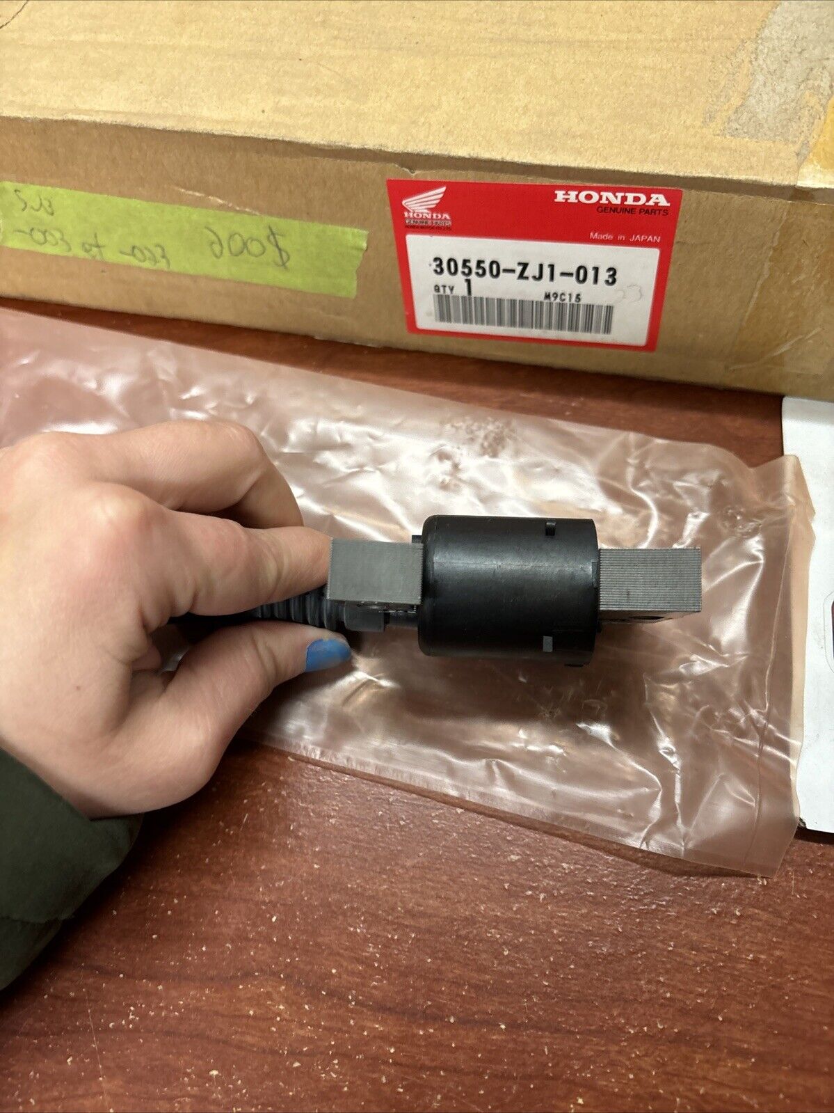 NOS Honda GX610 GX620 GXV610 GXV620 LEFT IGNITION COIL 30550-ZJ1-013 H173