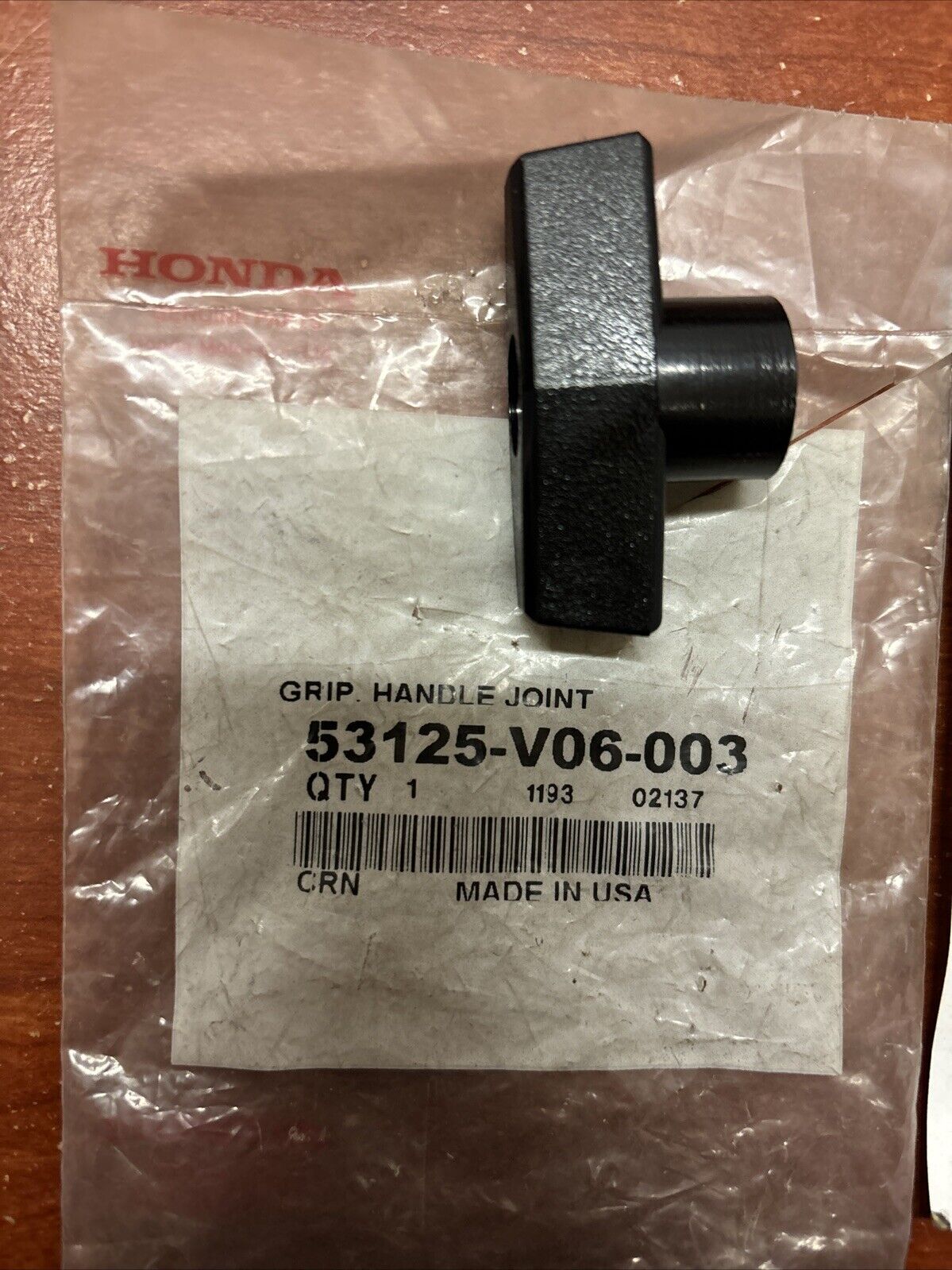 NOS Honda FG100 A A1 HANDLE JOINT GRIP 53125-V06-003 H176