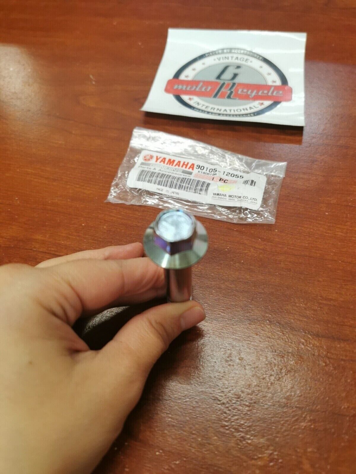 NOS Yamaha YXR45 YXM70 YXE85 YXF85 YXC70 YXE70 FLANGE BOLT 90105-12055-00 Y81