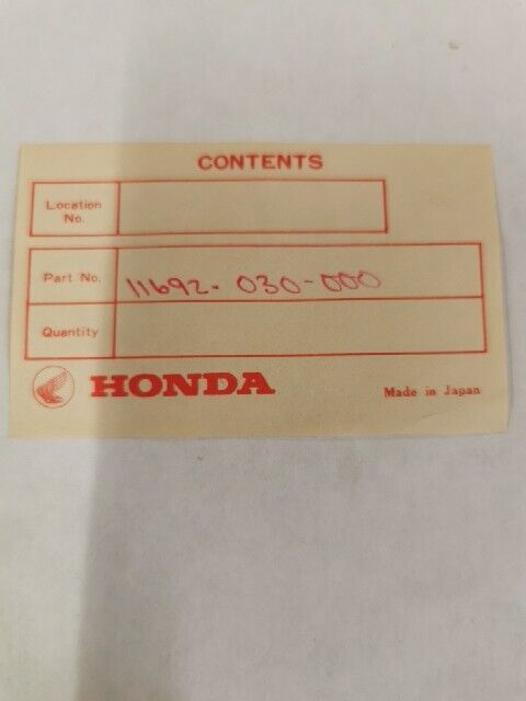 NOS HONDA C200 CA200 1963 PACKING COVER GASKET 11692-030-000 H100