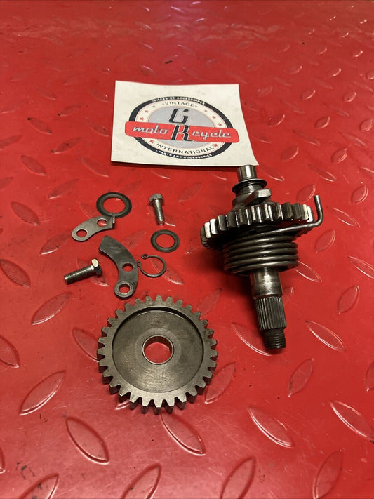 Kawasaki KDX200 1986 kickstarter kick starter shaft 1987 1988 13066-1063