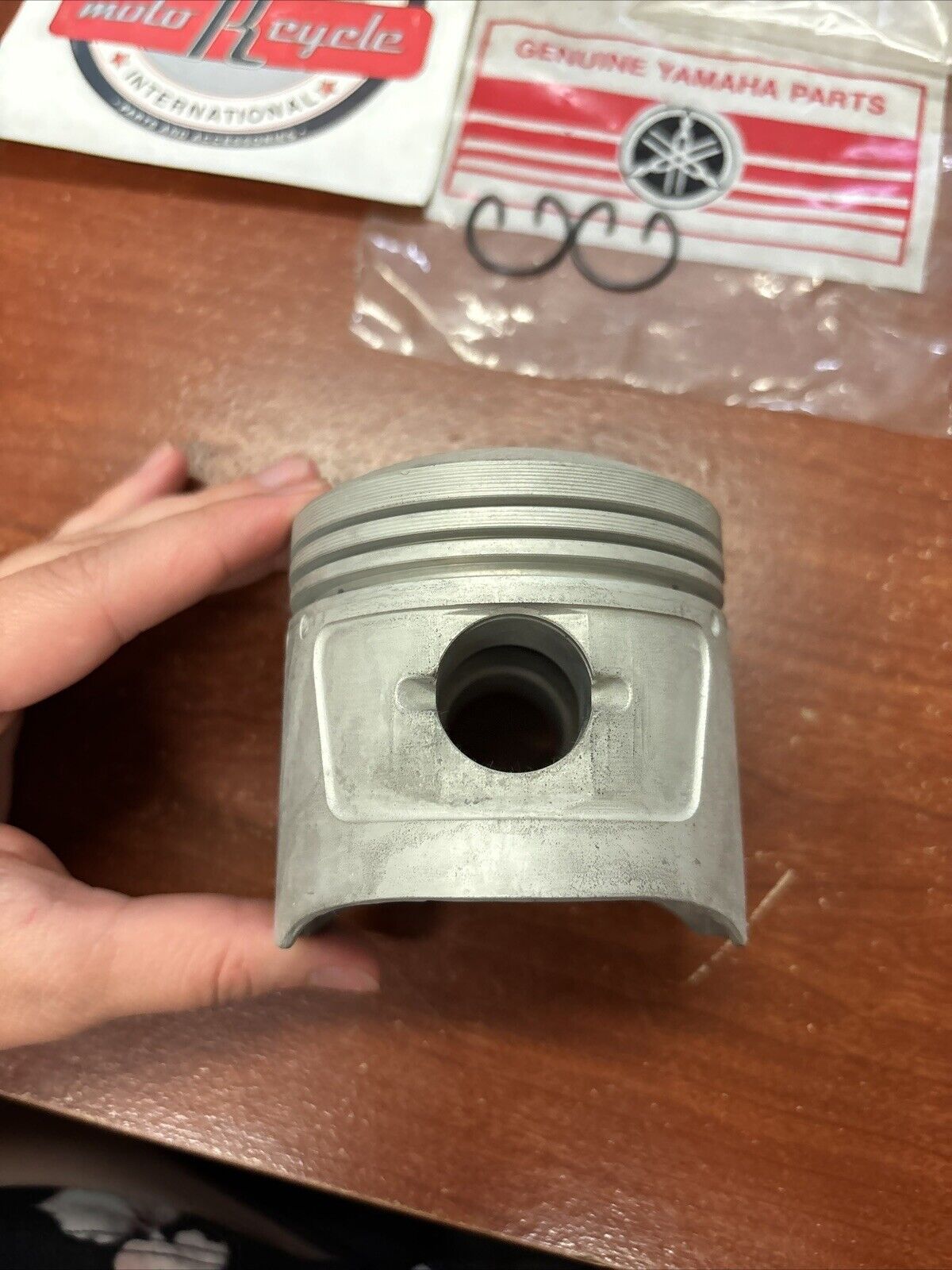 NOS Yamaha XS1 XS2 PISTON KIT STD 0.96 256-11631-02-96 SUB 256-11631-01-9 Y176