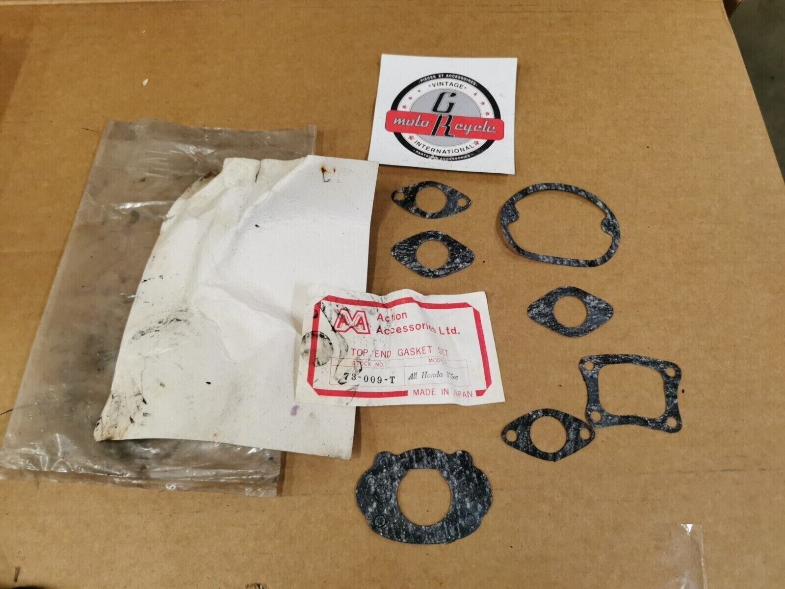 NOS MA  ALL HONDA 175CC TOP END GASKET KIT INCOMPLETE SET 73-009-T J49