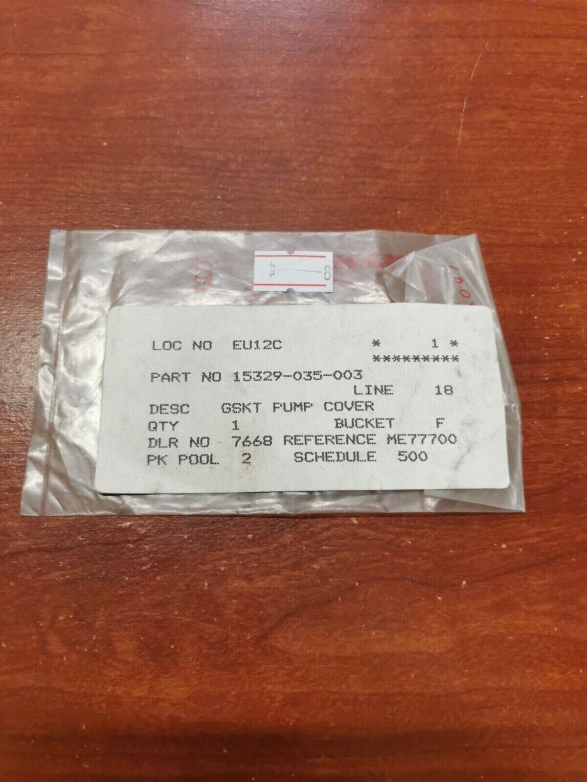 NEW NOS Honda CT70 Z50R ATC70 TRX70 C70 OIL PUMP COVER GASKET 15329-035-003 H67
