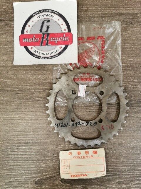 NOS HONDA C70 1977 - 1982 SPROCKET DRIVEN 36T 41201-092-720 H83