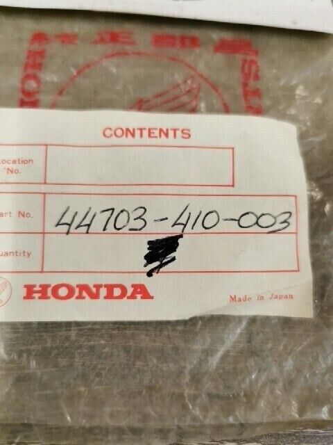 NOS HONDA CB750 1978 MARK SPOKE PLATE 44703-410-003 H79