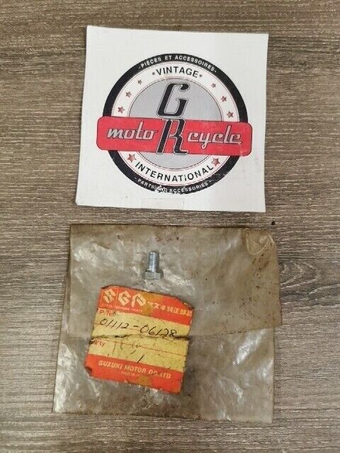 NOS SUZUKI A100 ALT125 ALT185 GS750B GS550C GS1100G BOLT 01112-06128 S54