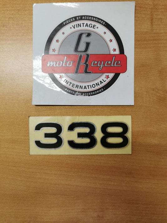 NOS YAMAHA  GP338 SL338 1973  EMBLEM 6    840-77356-00-00 Y49