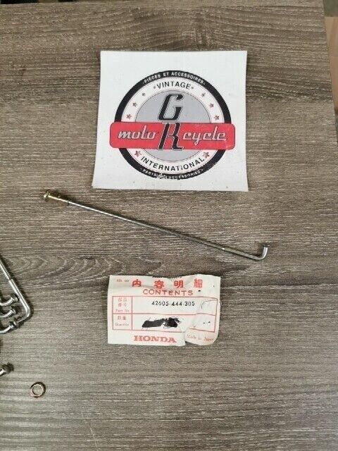 NOS HONDA CR125R 1979 - 1981 SPOKE A ASSY RR 42605-444-305 H87