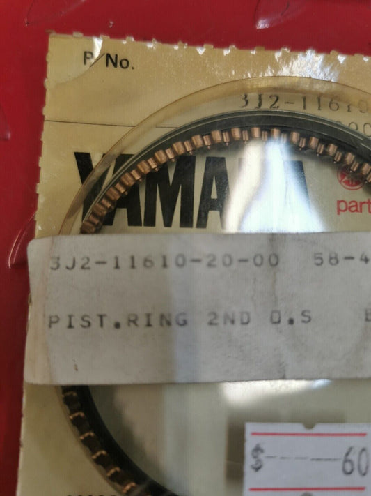 NOS YAMAHA XS1100 XS850 PISTON RING SET 2ND 3J2-11610-20-00 Y27
