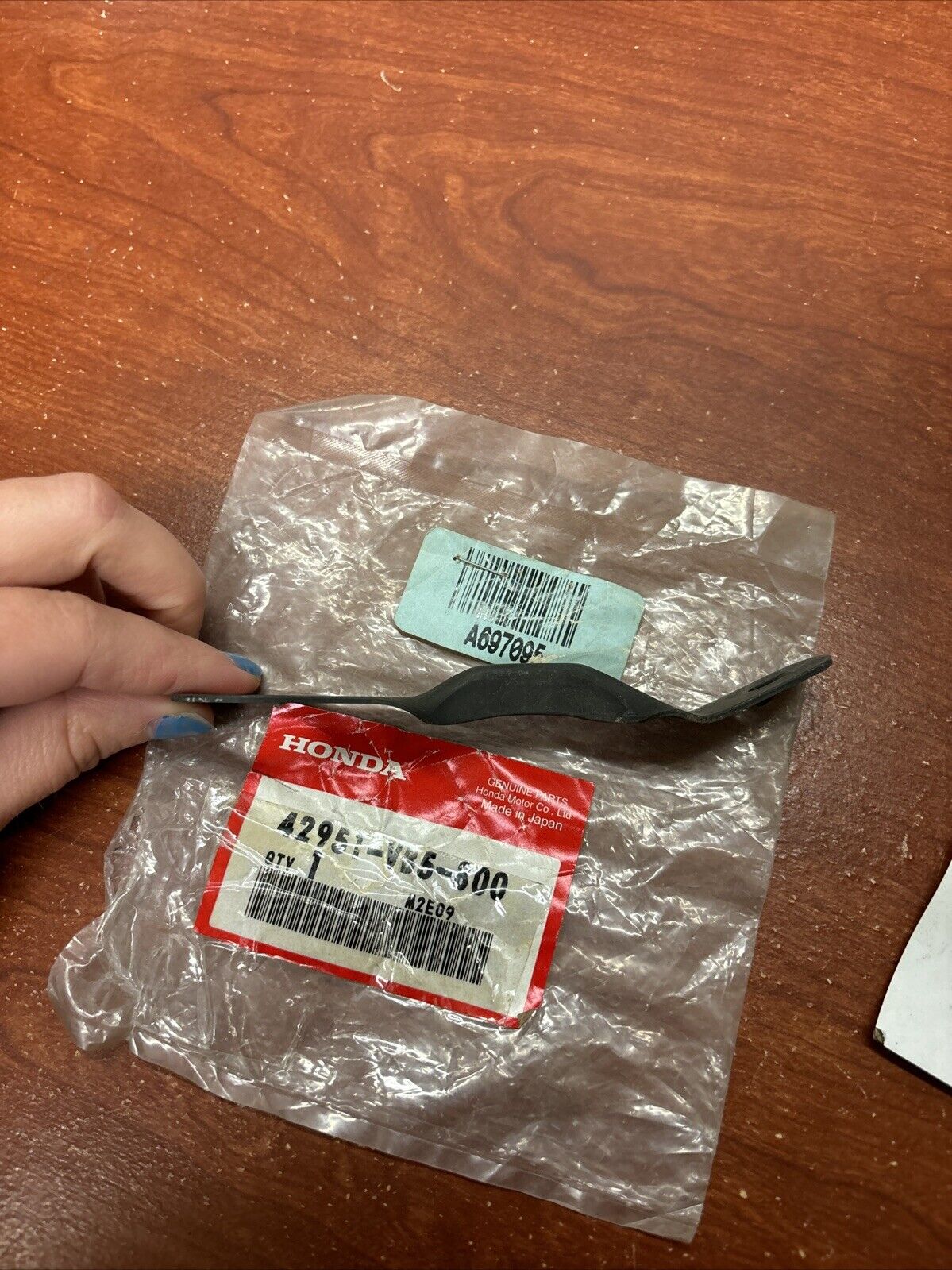 NOS Honda HRC215 HRC216 HRA216 FRONT ADJUSTING PLATE 42951-VB5-800 H176