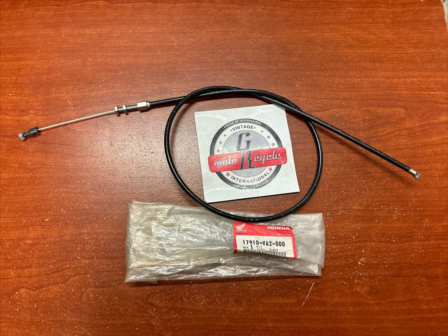 NOS Honda HRM21 HRS21 THROTTLE CABLE 17910-VA2-000 H160