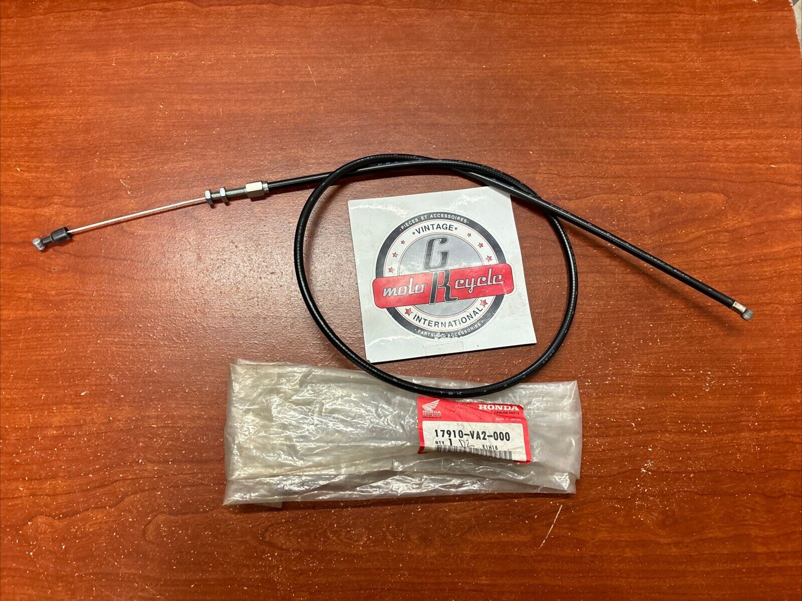 NOS Honda HRM21 HRS21 THROTTLE CABLE 17910-VA2-000 H160