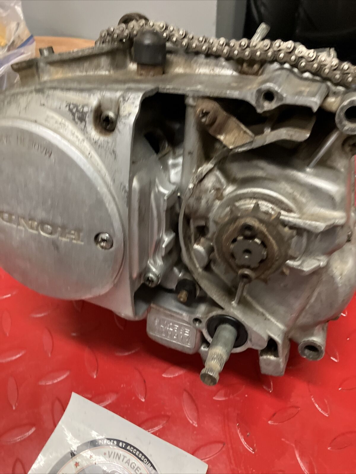 Honda SL125 1971 72 73 engine motor bottom end crankcase crankshaft transmission