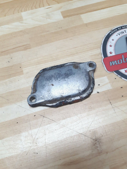 Honda XL250R 1982 cylinder head valve cover cap tappet adjusting hole