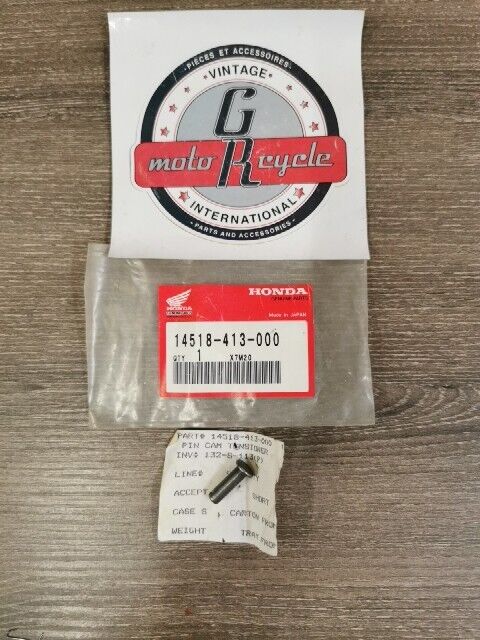 NOS HONDA CA125 CB125T CB250N CB400N CX500 Pin Cam Tensioner 14518-413-000  H111