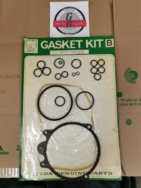 NOS HONDA CB650C 1980 -1982 INCOMPLETE GASKET KIT B 06111-426-000 H100