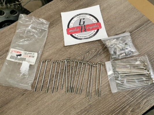 NOS YAMAHA PW80 TTR90 TTR110EPC PW80M COMPLETE SPOKE SET 21W-25304-00-00 Y113