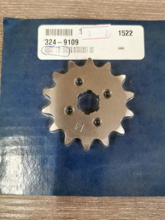 NOS HONDA XR80 XL75 CRF80F SPROCKET  DRIVE 14T 1522 J19