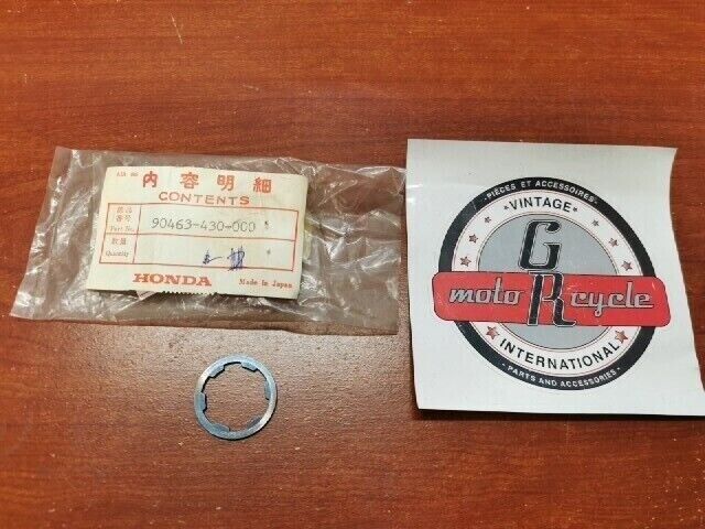 NOS Honda ATC250R CR250R CR480R CR500R SPLINE WASHER 25MM 90463-430-000 H90