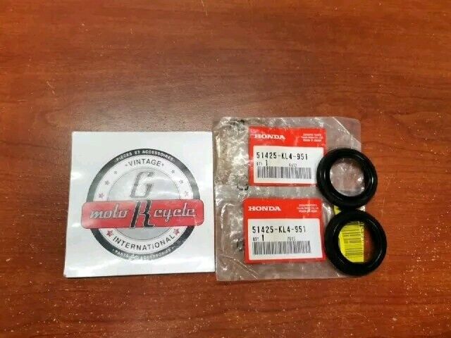NOS Honda CRF150F CRM50R CRM75R XL125R XL250R DUST SEAL KIT 51425-KL4-951 H152
