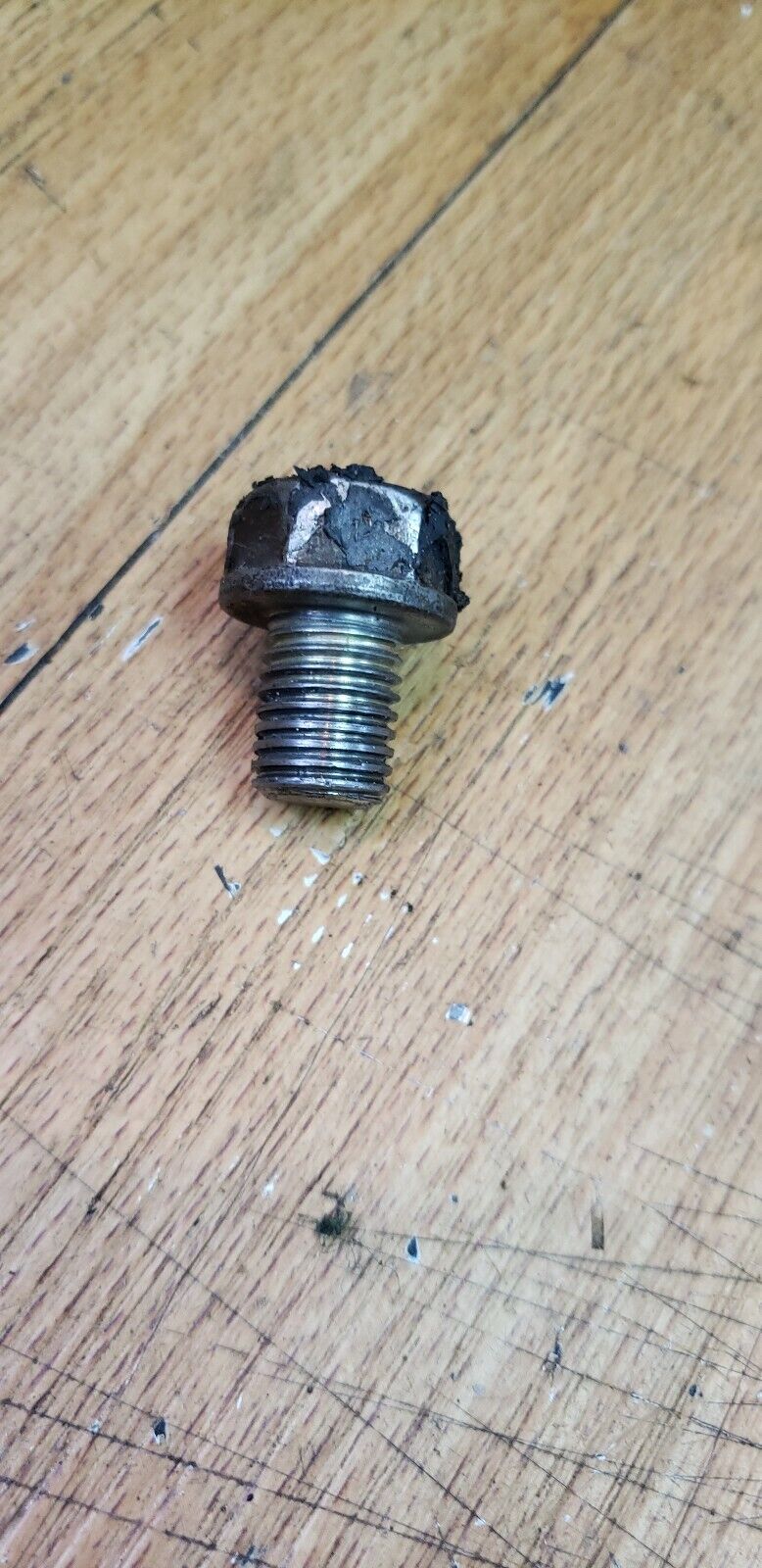 CR80R 1984 crankcase engine motor oil drain plug bolt