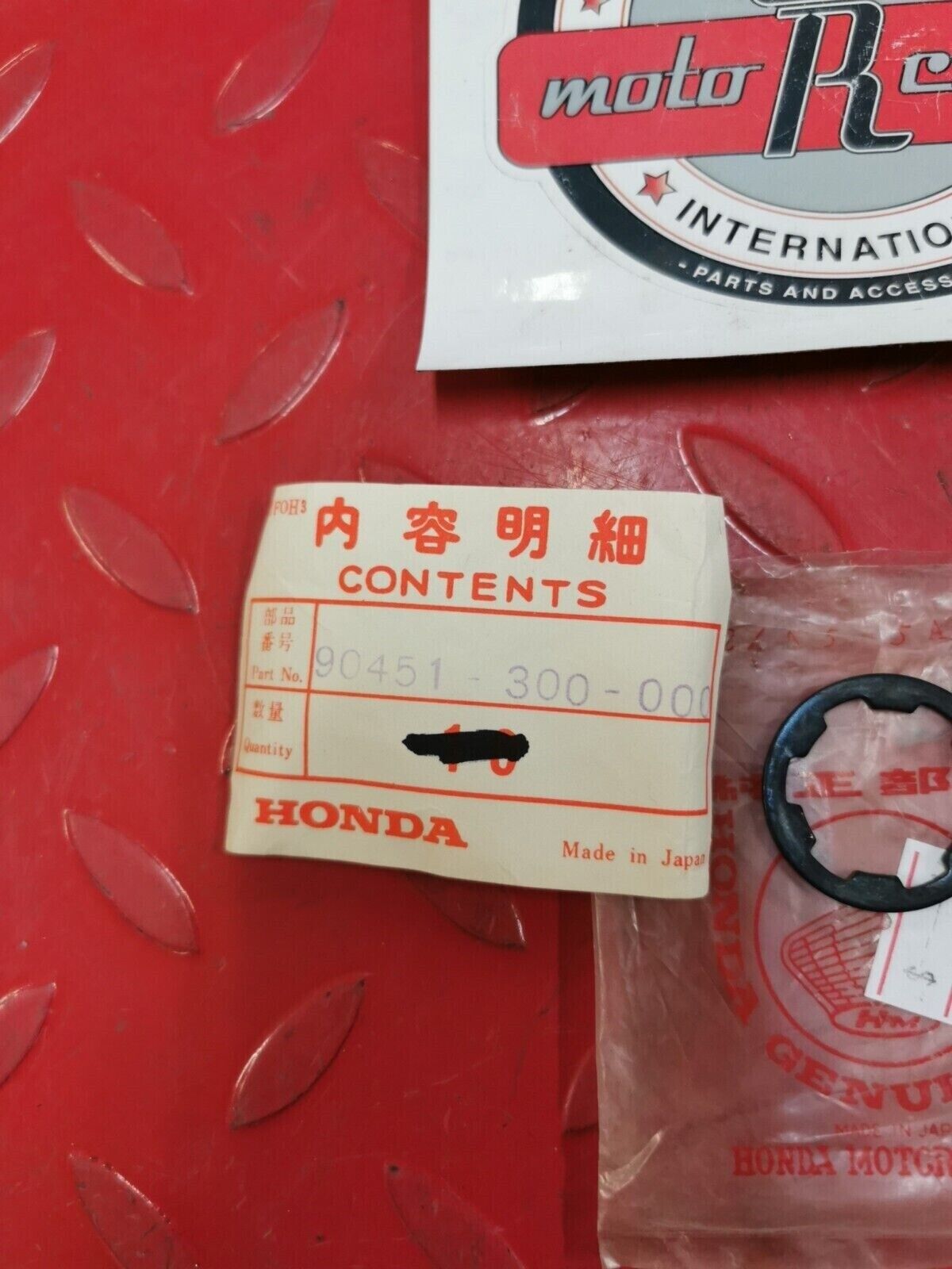 NOS Honda SL350 XL250 CB750 TL250 CB360 WASHER, THRUST (25MM) 90451-300-000 H32