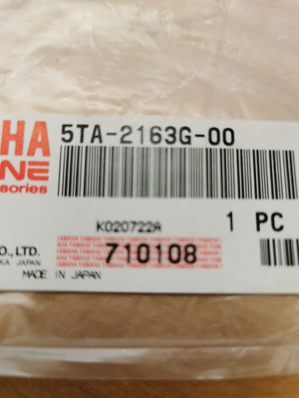 NOS YAMAHA YZ450 2003   EMBLEM 1   5TA-2163G-00 Y49