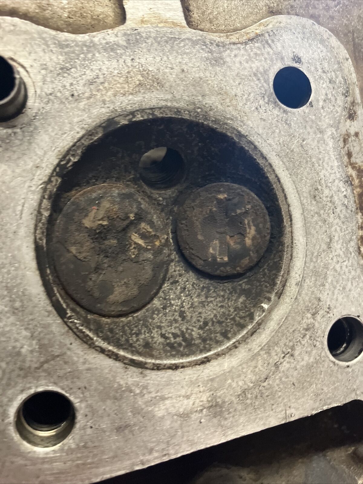 Honda XL100 1974 cylinder head 1975