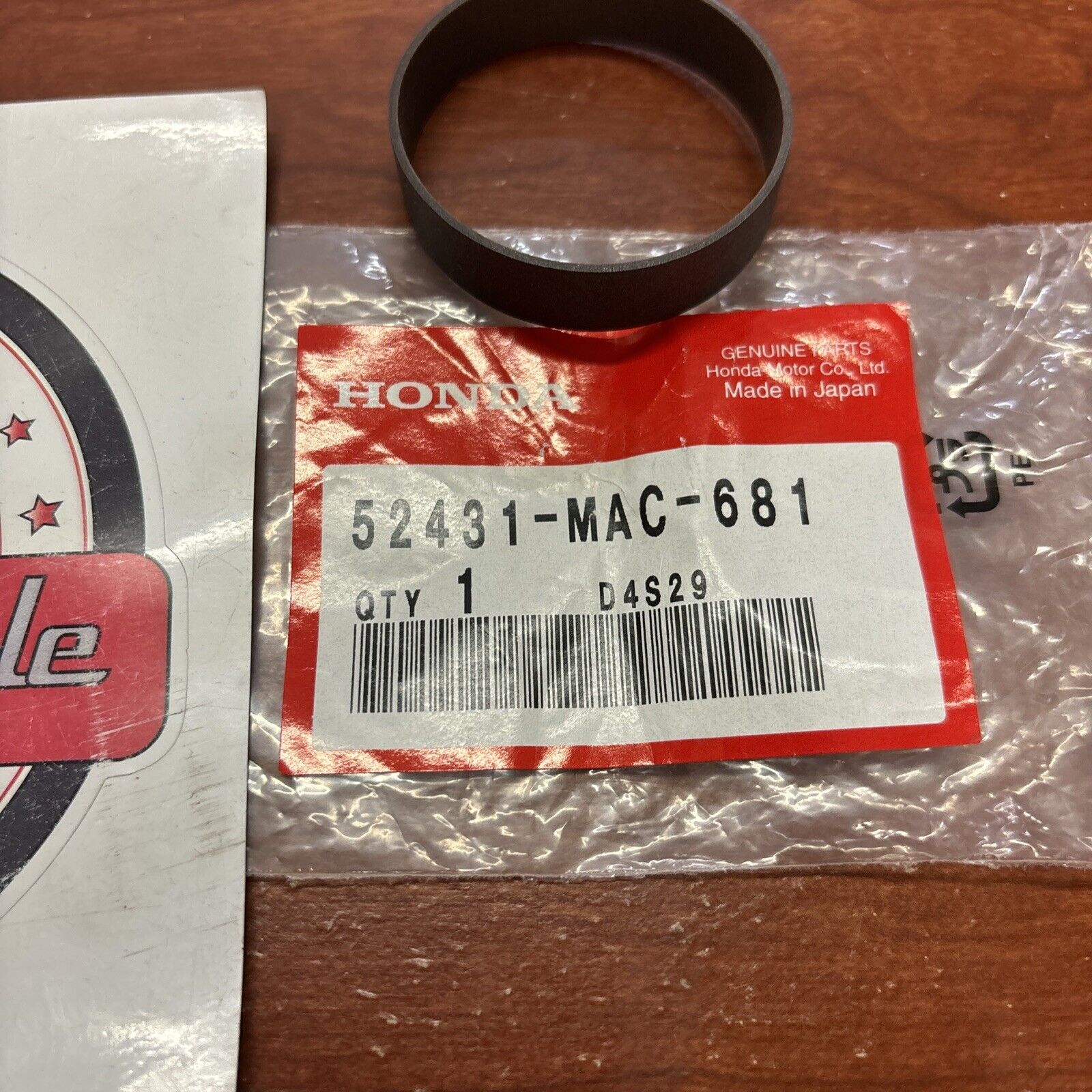 NOS Honda CR125R CR250R CR500R PISTON RING 52431-MAC-681 H150