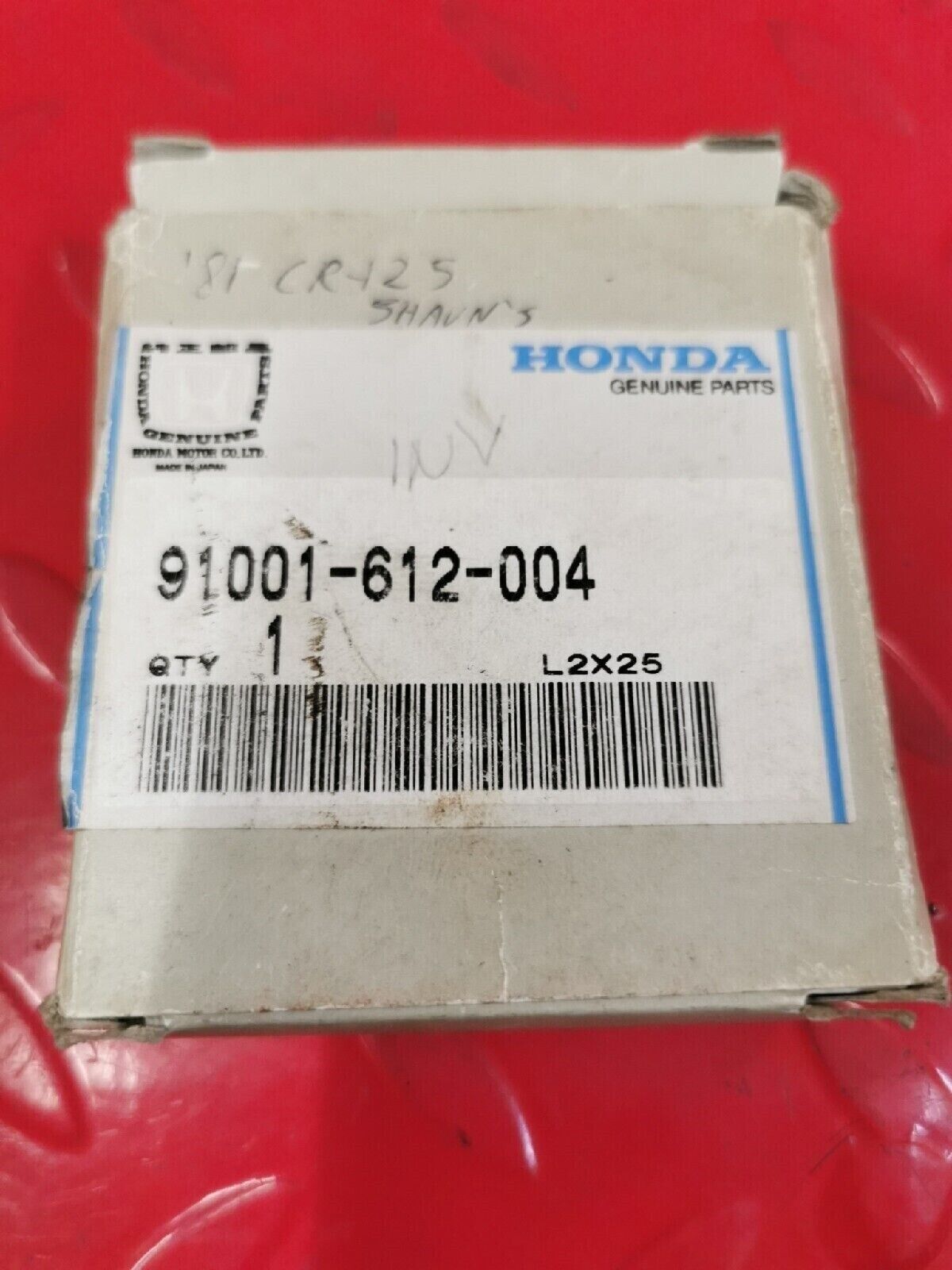 NOS HONDA CR125R 1979 - 1982 CB750 76-78 BEARING BALL (16006) 91001-612-004 H41