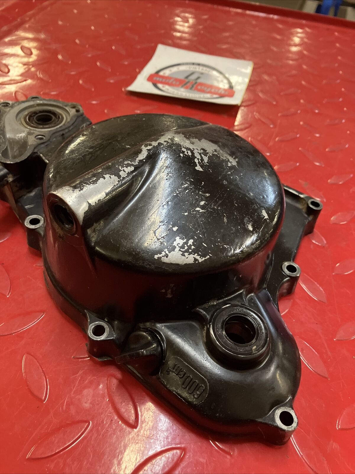 Honda CR80R 1990 right crankcase clutch cover 1987 - 1995 2