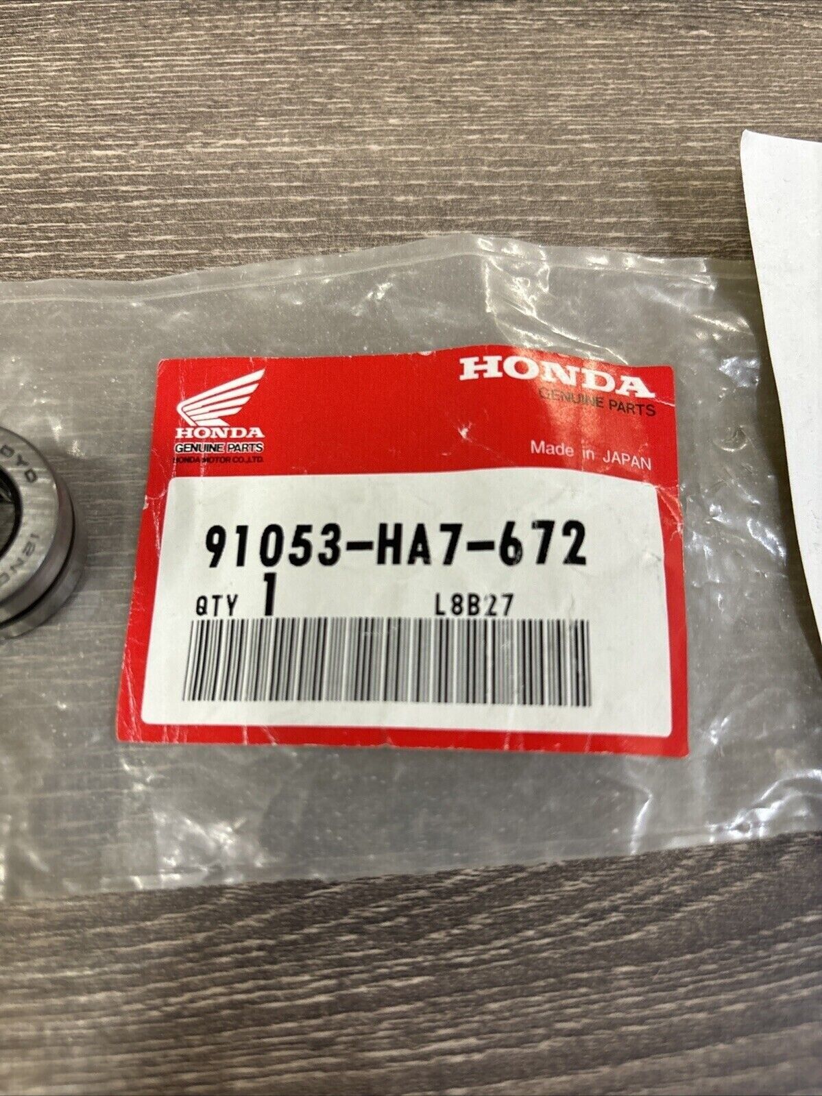 NOS Honda 1986 TRX350 NEEDLE BEARING 12X24.5X13 91053-HA7-672 H127