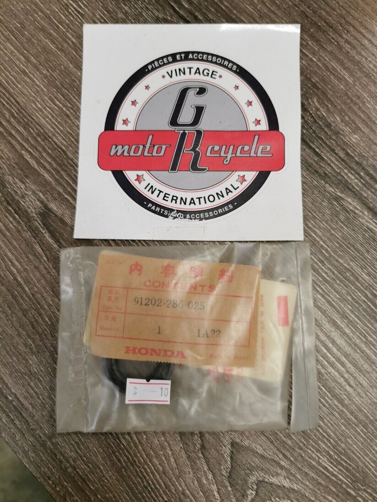 NOS HONDA CB360G CL360 SL350 1976 1977 OIL SEAL 22X35X5 91202-286-025  H50