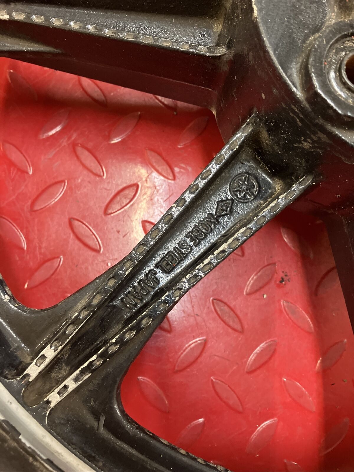 Yamaha RD400 1977 Rear wheel 1976 2