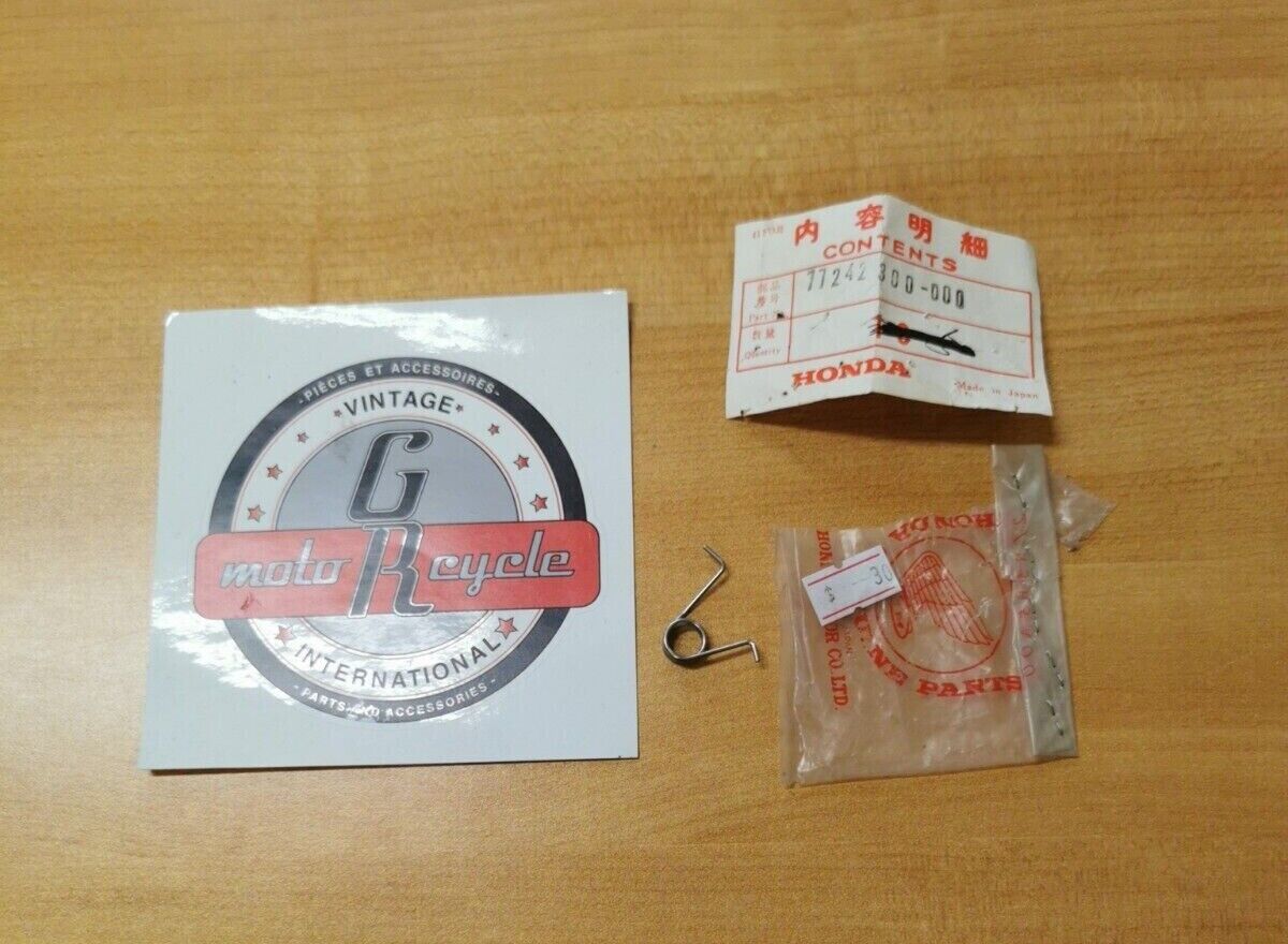 NOS HONDA CB750 SPRING SEAT SAFETY HOOK 77242-300-000 H20