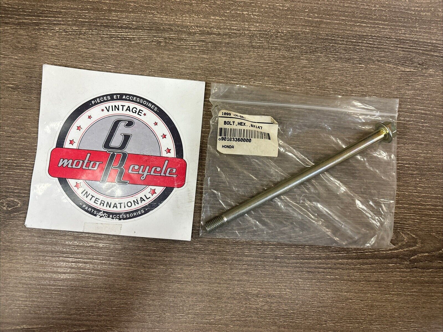 NOS Honda CR125M MR175 MT125 BOLT HEX. 8X147 90103-360-000 H134