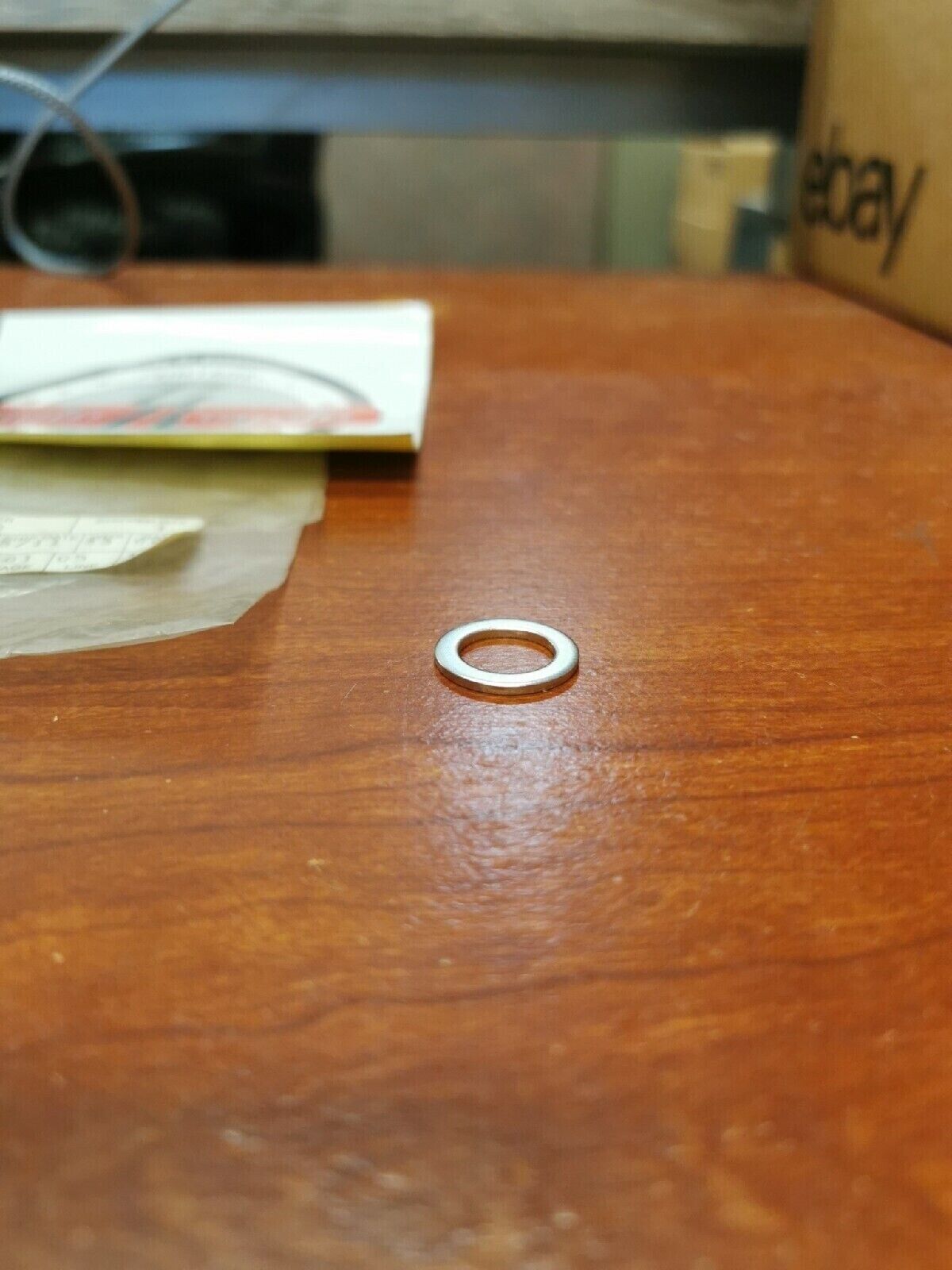 NOS Yamaha XC180 YZ80 PLATE WASHER 90201-12631-00 Y72