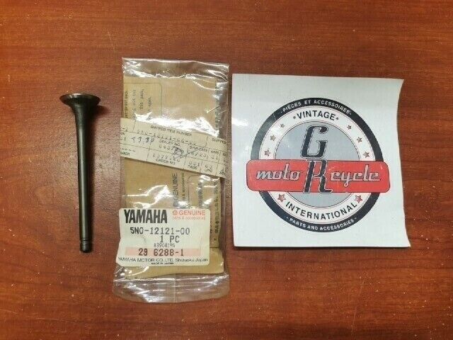 NOS Yamaha SR125 XT125 EXHAUST VALVE 5N0-12121-00-00 SUB 5N0-12121-01-00 Y135