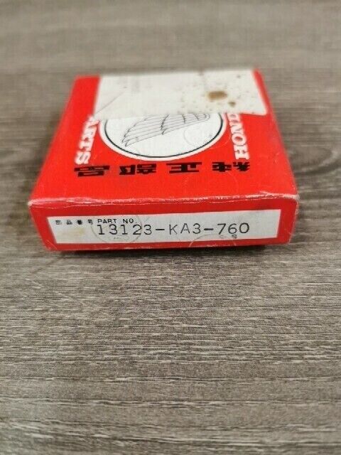 NOS HONDA CR125R 1986 RING PISTON 0.50 13123-KA3-760 SB BY 13123-KS6-505 H74