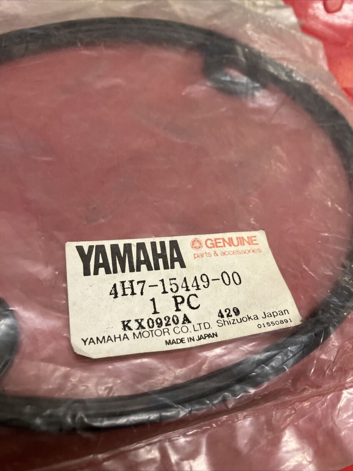 NOS YAMAHA XJ650 XJ750 XJ900 CAP COVER RUBBER RING GASKET 4H7-15449-00-00 Y59