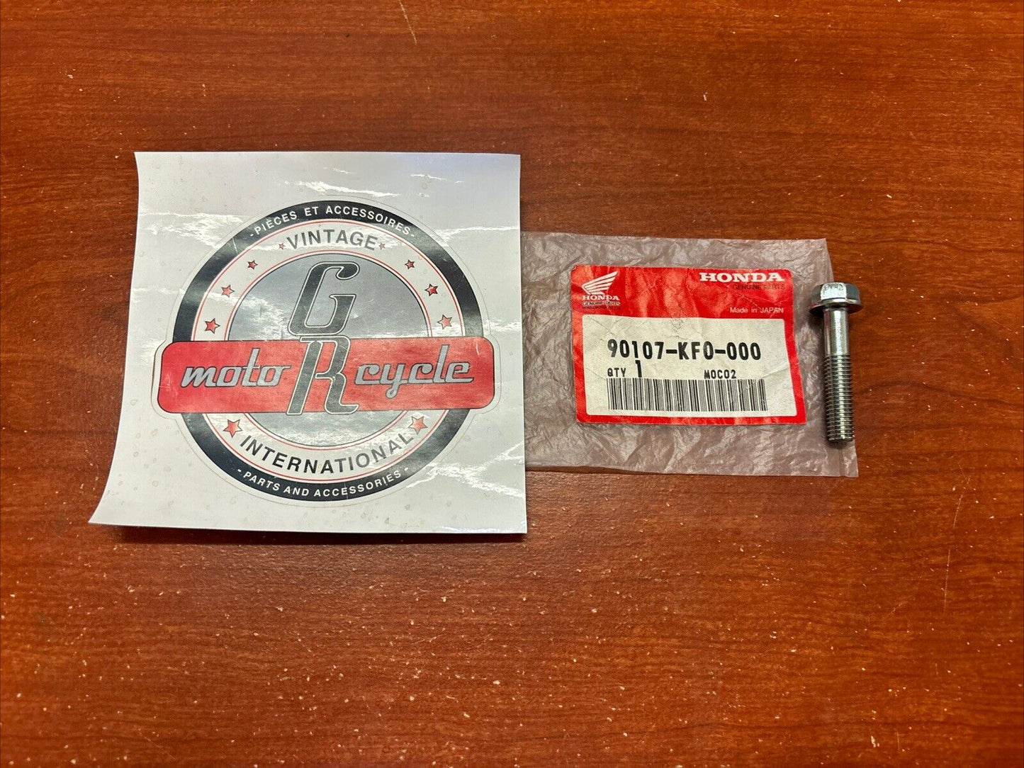 NOS Honda CR125R CR250R CR500R CR80R CR85R FLANGE BOLT 8X40 90107-KF0-000 H135
