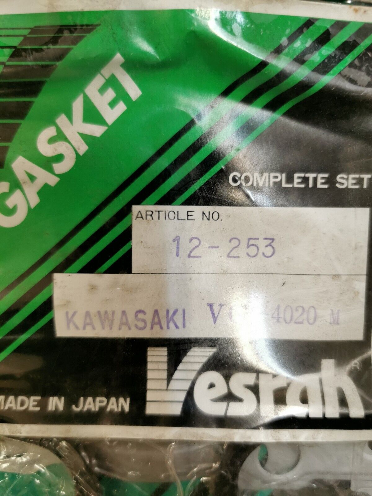 NOS Kawasaki EN450 1985 - 1990 GASKET KIT A+B VG-4020-M K1